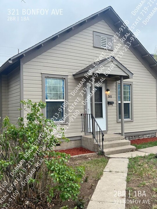 321 Bonfoy Ave in Colorado Springs, CO - Building Photo