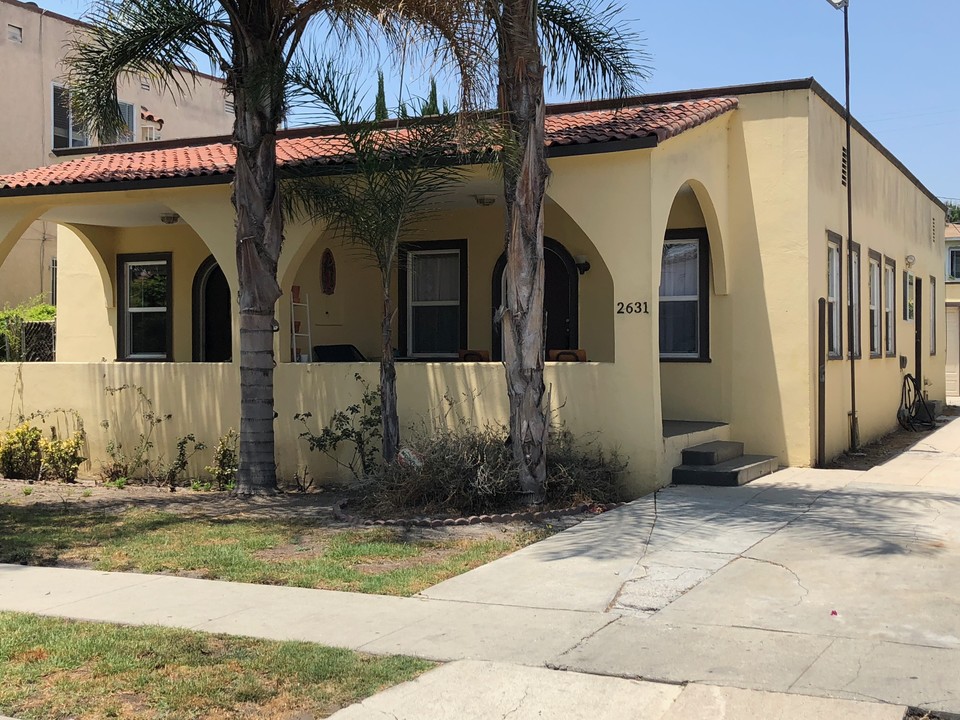 Updated West Adams Duplex in Los Angeles, CA - Building Photo