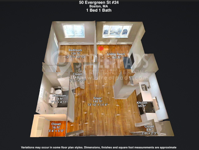 property at 50 Evergreen St