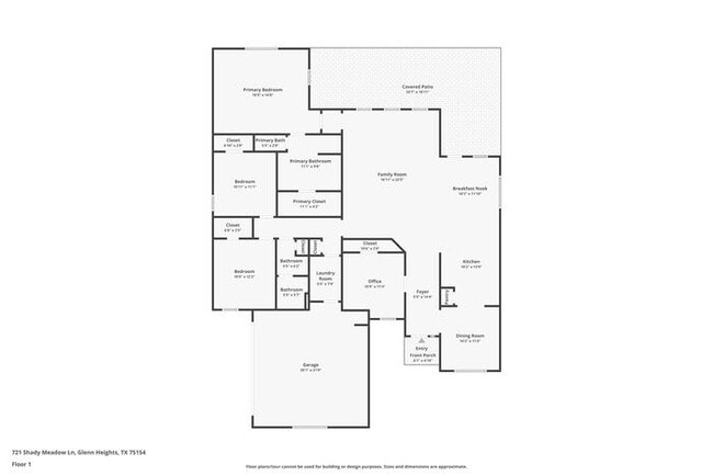 721 Shady Meadow Ln, Unit 1318 in Glenn Heights, TX - Foto de edificio - Building Photo