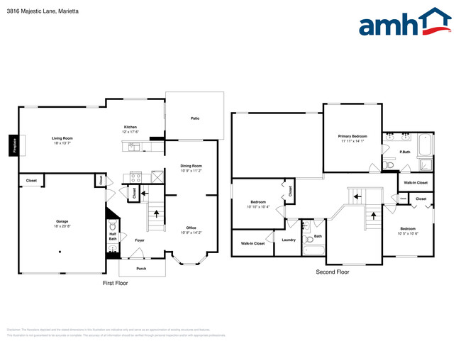 3816 Majestic Ln SW in Marietta, GA - Foto de edificio - Building Photo