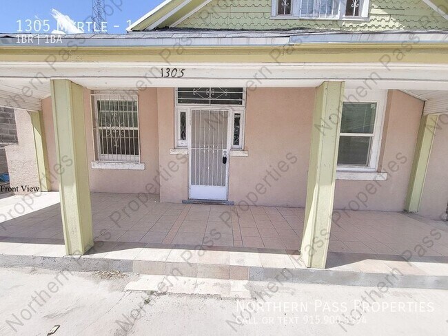 1305 Myrtle Ave-Unit -1 in El Paso, TX - Building Photo - Building Photo