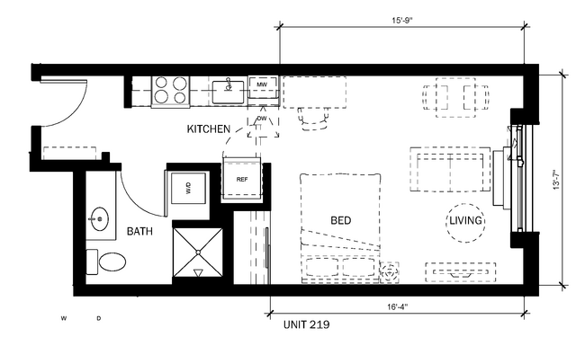 Jute in Portland, OR - Building Photo - Floor Plan