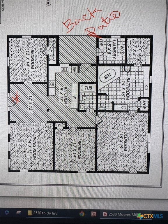 property at 2530 Moores Mill Rd
