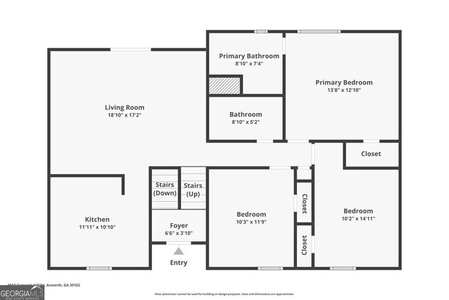 1813 Cres Hill Dr NW in Acworth, GA - Building Photo - Building Photo