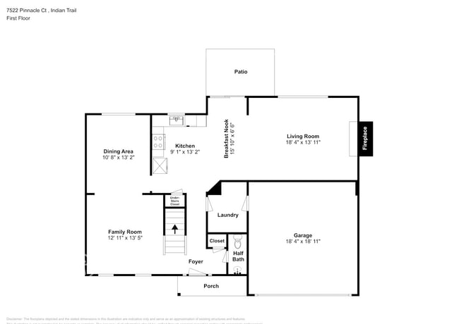 7522 Pinnacle Ct in Indian Trail, NC - Foto de edificio - Building Photo