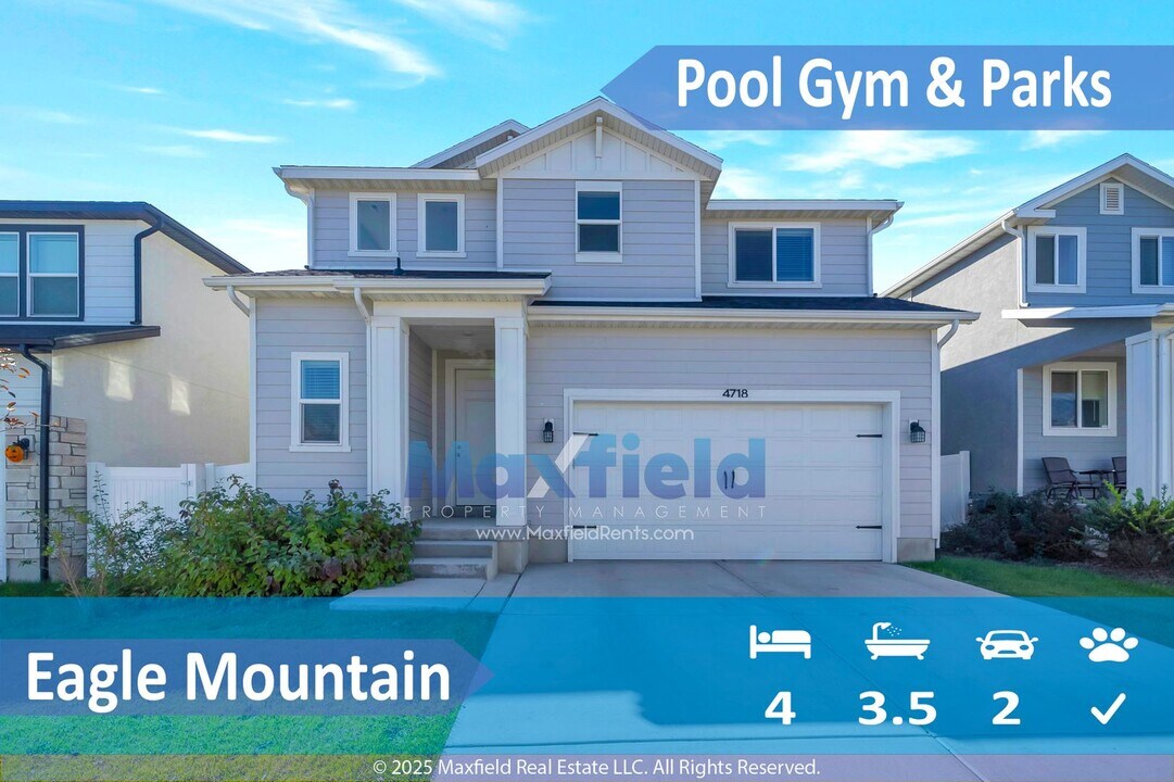 4718 Breezy Patch Rd in Eagle Mountain, UT - Building Photo