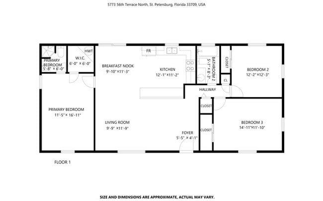 5773 56th Terrace N in St. Petersburg, FL - Building Photo - Building Photo