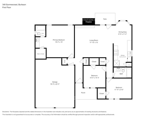 1000 Pebblecreek Dr in Burleson, TX - Foto de edificio - Building Photo