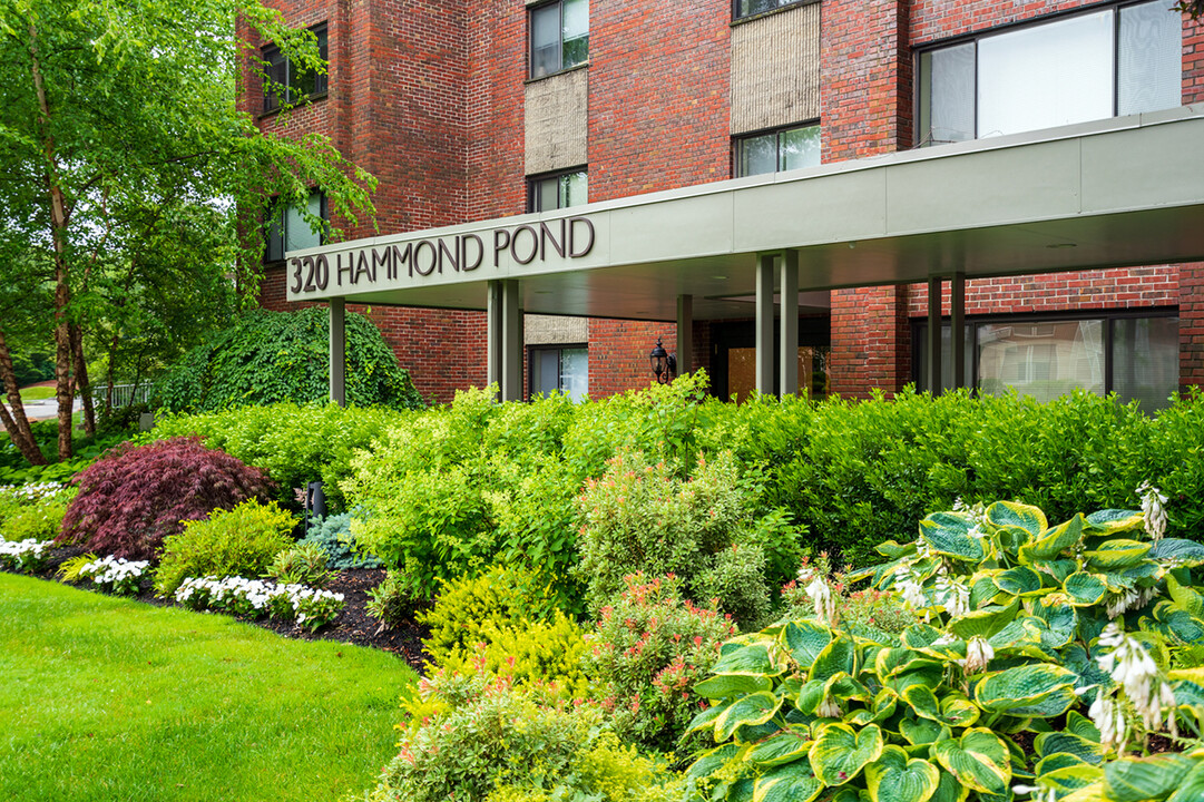 320 Hammond Pond Pky, Unit #203 in Chestnut Hill, MA - Foto de edificio