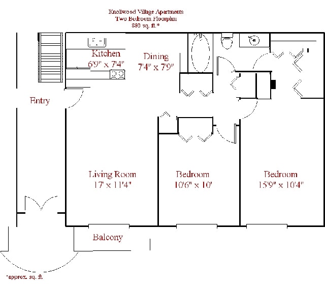 Knollwood Village Apartments in Grand Blanc, MI