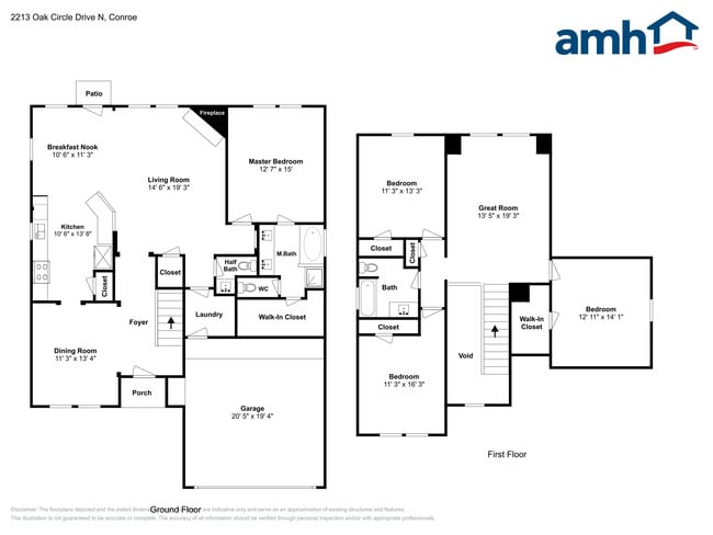 2213 Oak Cir Dr N in Conroe, TX - Foto de edificio - Building Photo