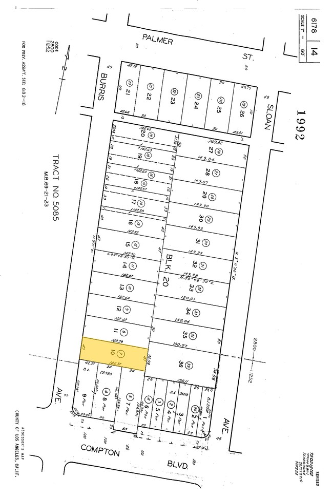 110 N Burris Ave in Compton, CA - Building Photo - Floor Plan