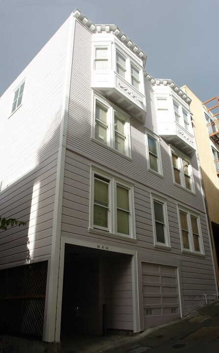 39-43 Genoa Pl in San Francisco, CA - Foto de edificio