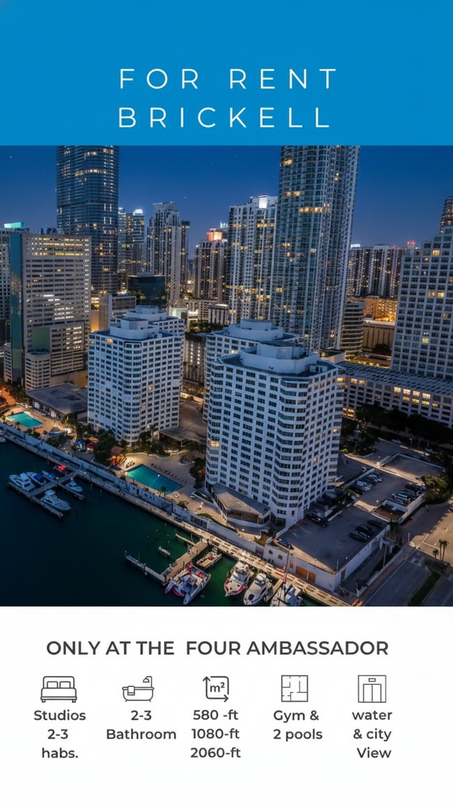 801 Brickell Bay Dr in Miami, FL - Building Photo - Building Photo
