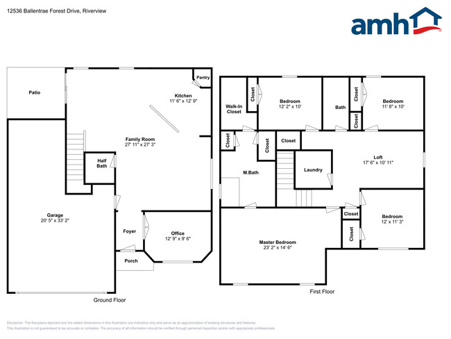 12536 Ballentrae Forest Dr in Riverview, FL - Foto de edificio - Building Photo