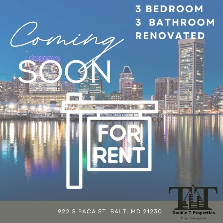 922 South Paca St in Baltimore, MD - Building Photo
