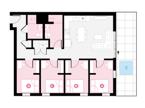 Hub LA Coliseum in Los Angeles, CA - Building Photo - Floor Plan