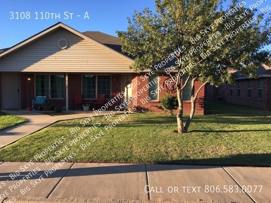 3108 110th St-Unit -A in Lubbock, TX - Building Photo