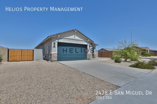 property at 2478 E San Miguel Dr