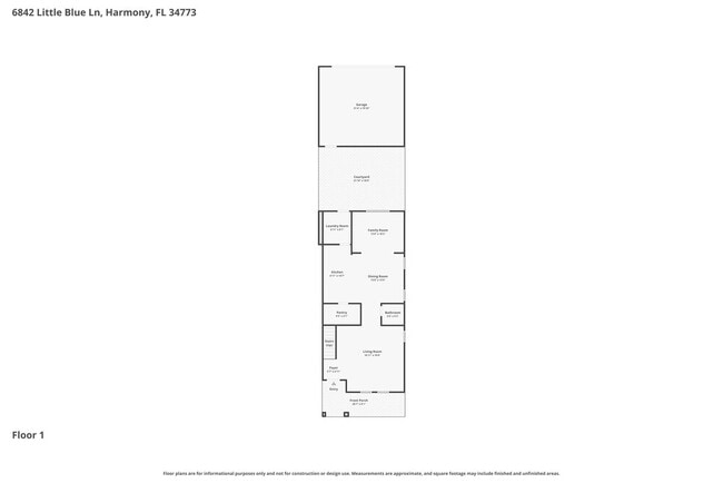 6842 Little Blue Ln in Harmony, FL - Building Photo - Building Photo