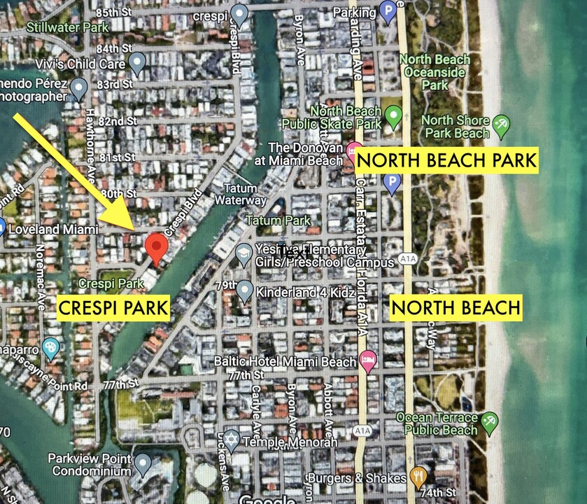 7905 Crespi Blvd in Miami Beach, FL - Building Photo