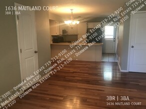 1636 Maitland Ct in Colorado Springs, CO - Foto de edificio - Building Photo