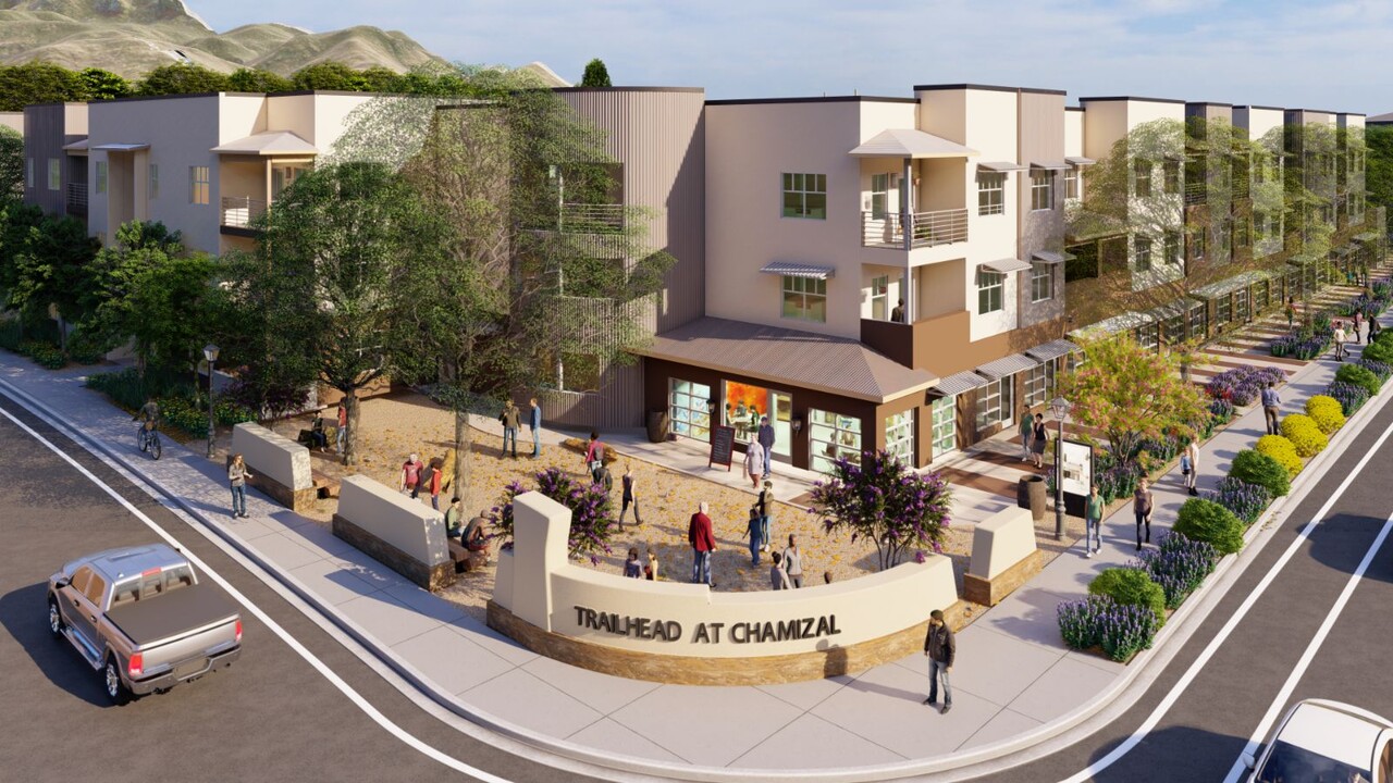 Trailhead at Chamizal - NOW LEASING in Los Ranchos de Albuquerque, NM - Building Photo