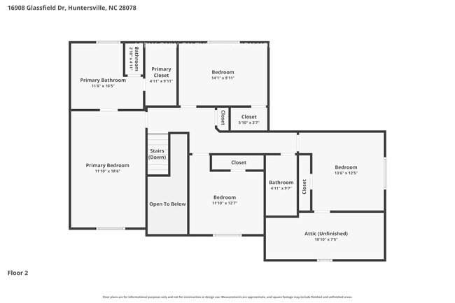 16908 Glassfield Dr in Huntersville, NC - Foto de edificio - Building Photo