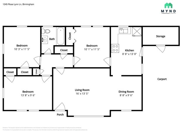 1245 Rose Lynn Ln in Birmingham, AL - Building Photo - Building Photo