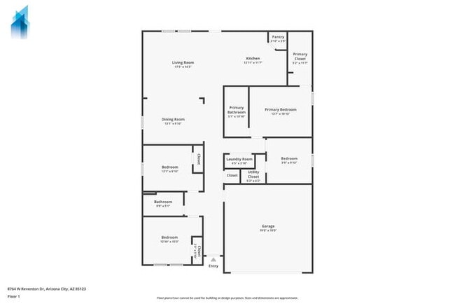 property at 8764 W Reventon Dr