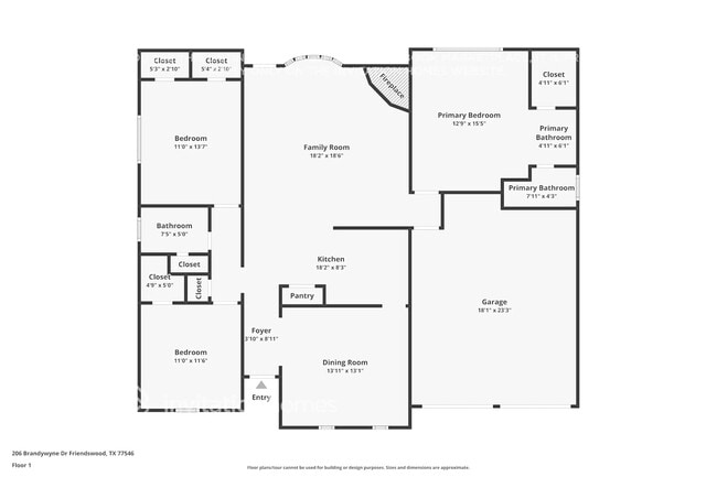 206 Brandywyne Dr in Friendswood, TX - Building Photo - Building Photo