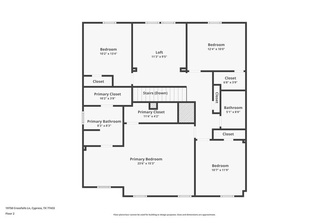 property at 19758 Crossfalls Ln