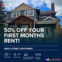 3605-3603 3 St SW in Calgary, AB - Building Photo