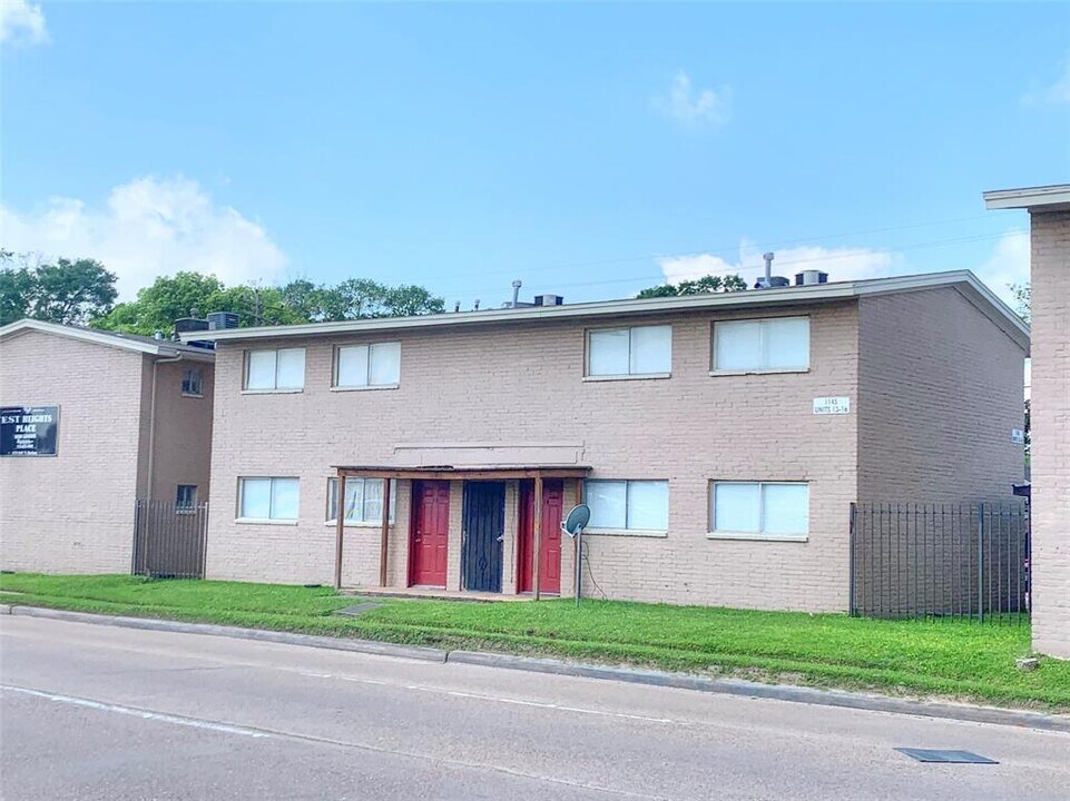 1133 N Durham Dr-Unit -2 in Houston, TX - Building Photo