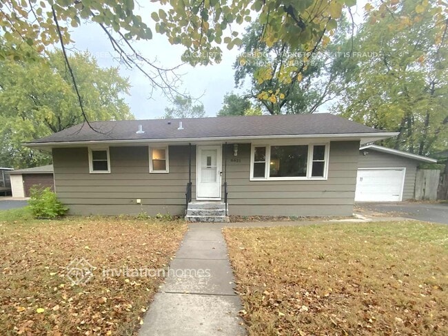 property at 6631 Fridley St NE