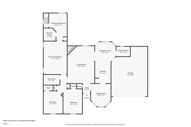 5780 Lancaster Dr in Olive Branch, MS - Foto de edificio - Building Photo