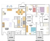 Greentree Apartments in Columbus, MS - Foto de edificio - Floor Plan