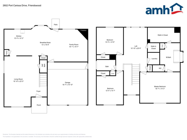 2602 Port Carissa Dr in Friendswood, TX - Foto de edificio - Building Photo