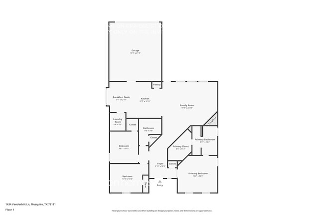 1434 Vanderbilt Ln in Mesquite, TX - Building Photo - Building Photo