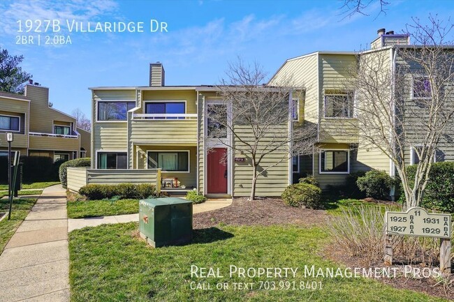 1927B Villaridge Dr in Reston, VA - Foto de edificio - Building Photo