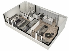 114 W Green St, Unit 1 Bedroom in Bensenville, IL - Building Photo