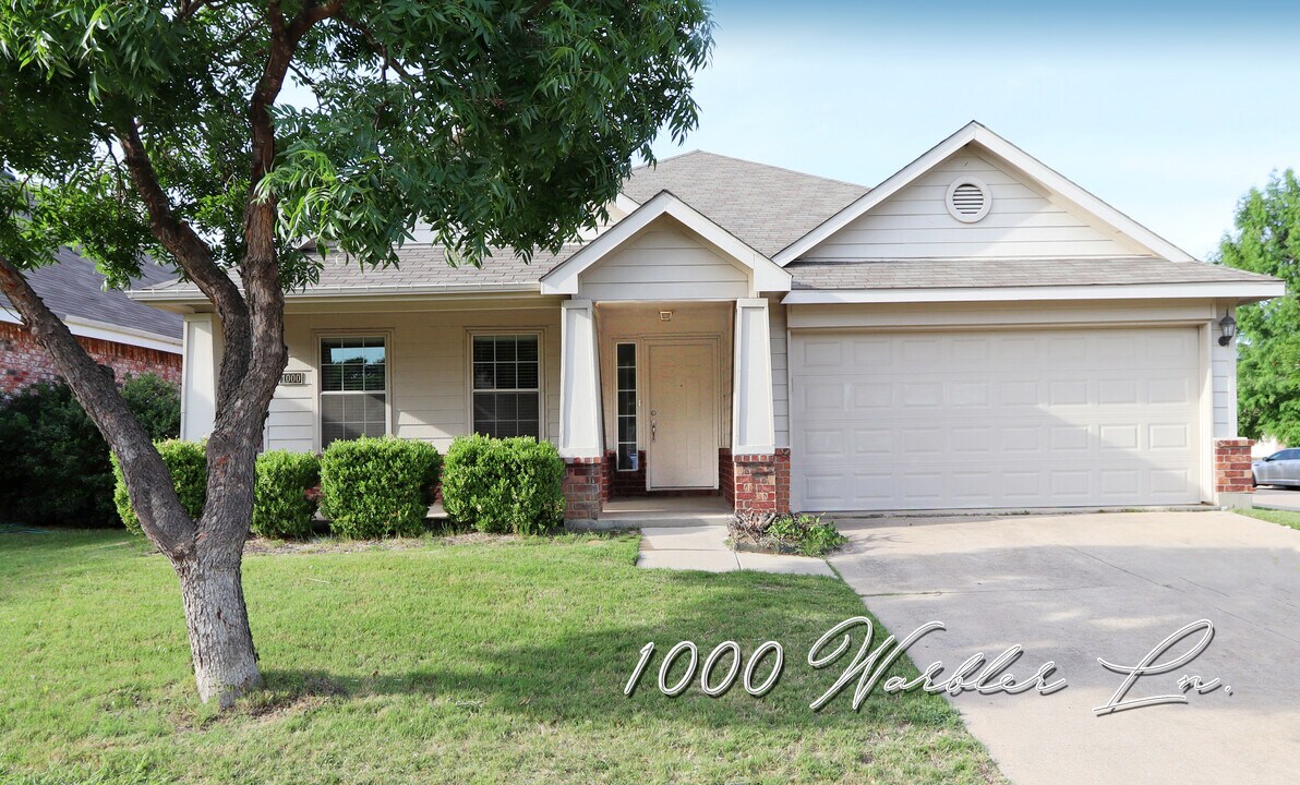 1000 Warbler Ln in Aubrey, TX - Building Photo