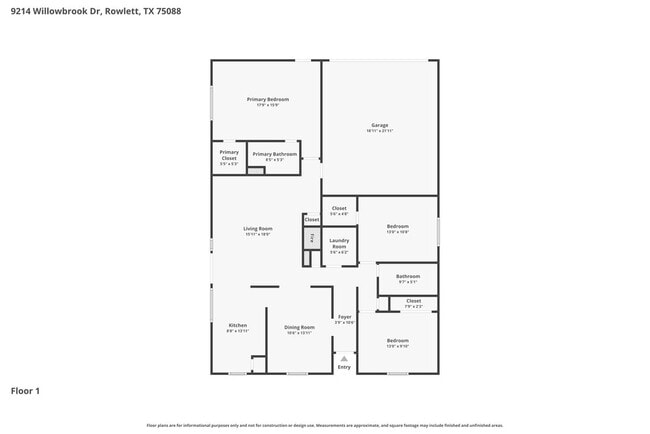 9214 Willowbrook Dr in Rowlett, TX - Building Photo - Building Photo