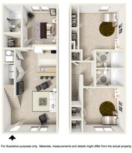 Players Club Apartments in Athens, GA - Building Photo - Floor Plan