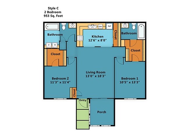 SummerField Warren Cottages in Warren, MN - Foto de edificio - Floor Plan