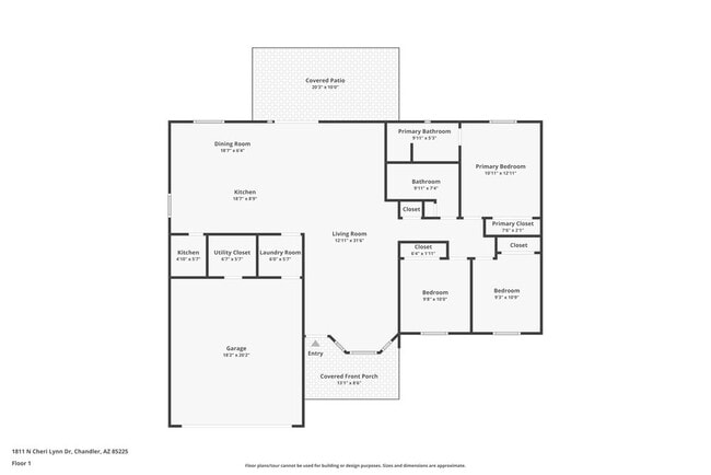 1811 N Cheri Lynn Dr in Chandler, AZ - Foto de edificio - Building Photo