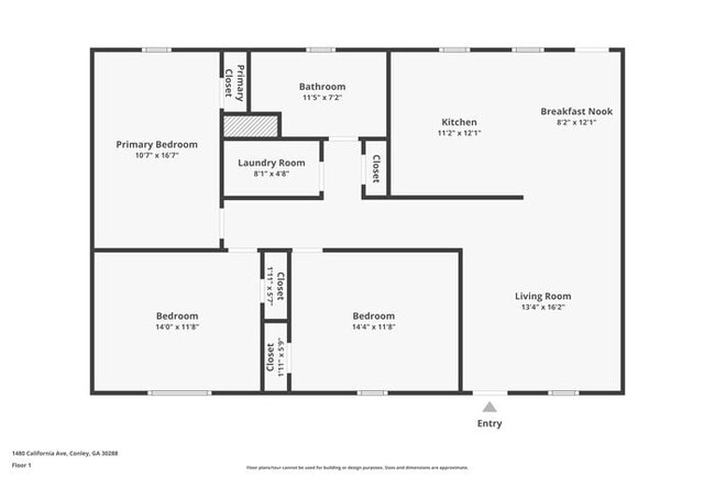 1480 California Ave in Conley, GA - Building Photo - Building Photo