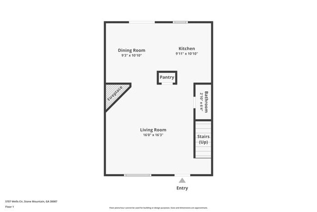5707 Wells Cir in Stone Mountain, GA - Foto de edificio - Building Photo