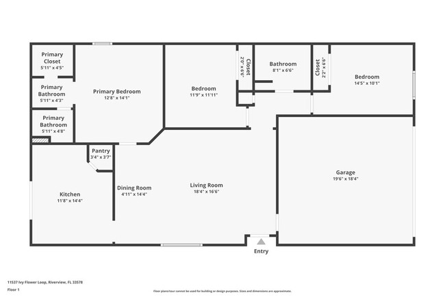 11537 Ivy Flower Loop in Riverview, FL - Building Photo - Building Photo